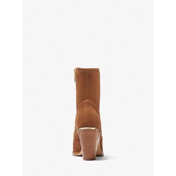 Michael Kors Dover Studded Faux Suede Boot - Picture 3 of 11